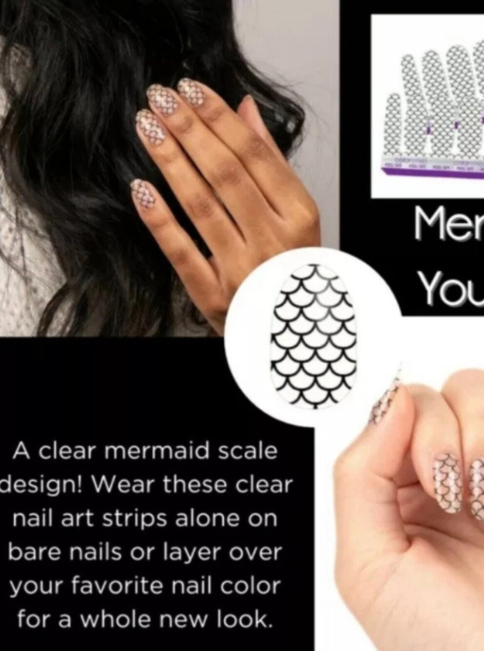 Color Street Nail Strips "Mermaid You Look"